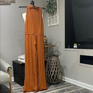 Beyond Yoga Rust Jumpsuit